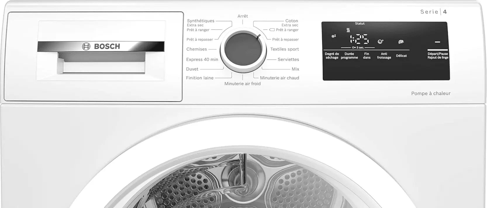 Bosch Electroménager Sèche-linge, Blanche, 8,0 kg