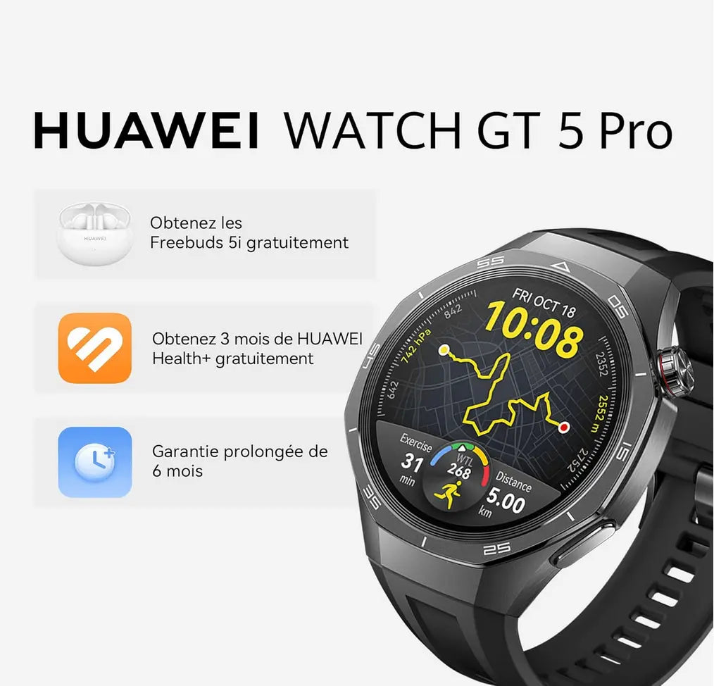 HUAWEI Watch GT 5 Pro 46mm Montre Connectée Electron-shop