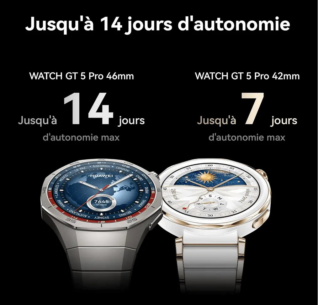 HUAWEI Watch GT 5 Pro 46mm Montre Connectée Electron-shop