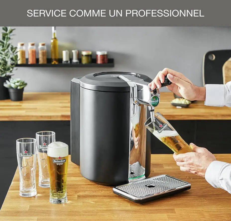 Krups Beertender Machine bière pression, Fûts de 5 L